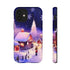 Christmas Homes in the Snow - Impact Resistant Phone Case iPhone 12 Mini Matte